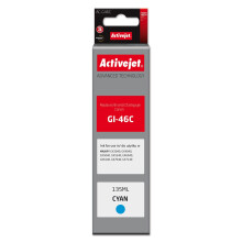 Activejet AC-G46C Ink cartridge for Canon printers  replacement for Canon GI-46C; Supreme; 135 ml; cyan