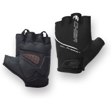Chiba Guantes de Ciclismo Premium, Verde Escuro, Tamanho Médio, Com Gel e Ventilação Air Vent