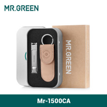 MR.GREEN nagelknipper, opvouwbaar, draagbaar, roestvrij staal, voor manicure