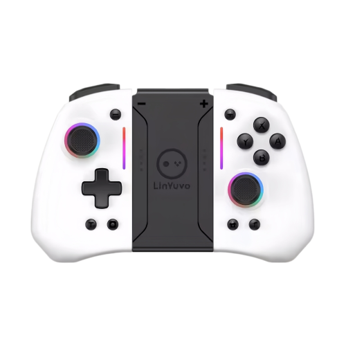 Draadloze Switch Controller voor Nintendo Switch OLED, RGB Turbo Dual Vibration