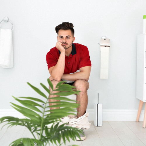 Toiletborstelhouder muur
