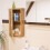 Wandkast voor badkamer Bamboe 2 planken 1
