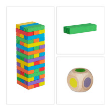 Houten stapeltoren