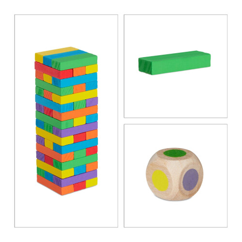 Houten stapeltoren