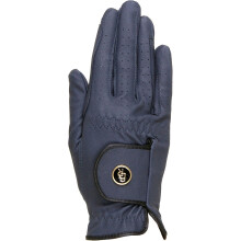 Guantes de equitação sintéticos para todas as estações, azul, conjunto de 6