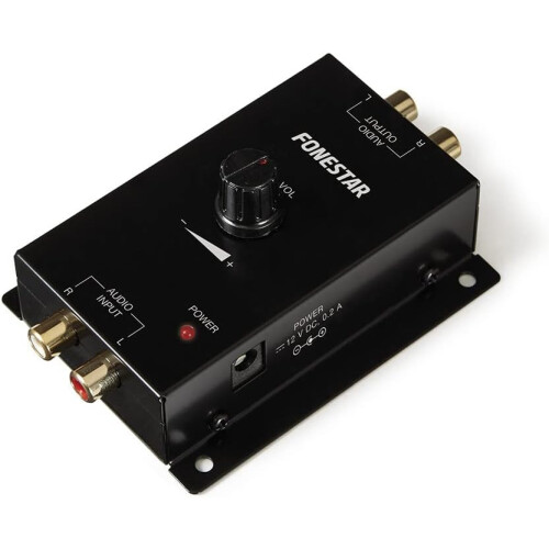 FONESTAR TC-47 Preamplificador estéreo para sinal de linha