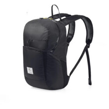 Naturehike rugzak, 22L, ultralicht, waterdicht, opvouwbaar, zwart, voor wandelen en reizen