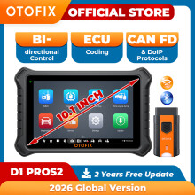 OTOFIX D1 PROS2, diagnostische scanner, bidirectioneel, ECU-codering, 10.1 inch scherm, voor voertuigonderhoud