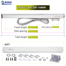 SINO Règle graduée optique KA-300, Capacité 70mm, Résolution 0.005mm, Pour tour et fraiseuse