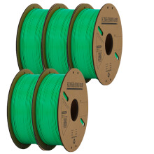 KINGROON Filament PLA 1.75mm pour imprimante 3D, 5 Rouleaux Vert