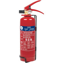 Smartwares Extintor de Pó, 1 kg, para Incêndios ABC, para Veículos e Casas, com Suporte de Montagem, FEX-15112