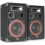MAX XEN-3508, conjunto de 2 altifalantes passivos PA de 3 vias, 500W, 8 polegadas, preto 1