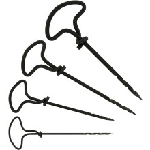 TIVOLY Barrena para Madeira, 2-3-4-5 mm, comprimento 110 a 135 mm