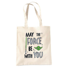 Star Wars May The Force Be With You Yoda Tote Bag