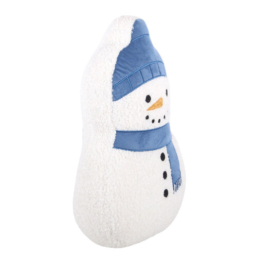 Something Different Bouclé Snowman Filled Cushion 2
