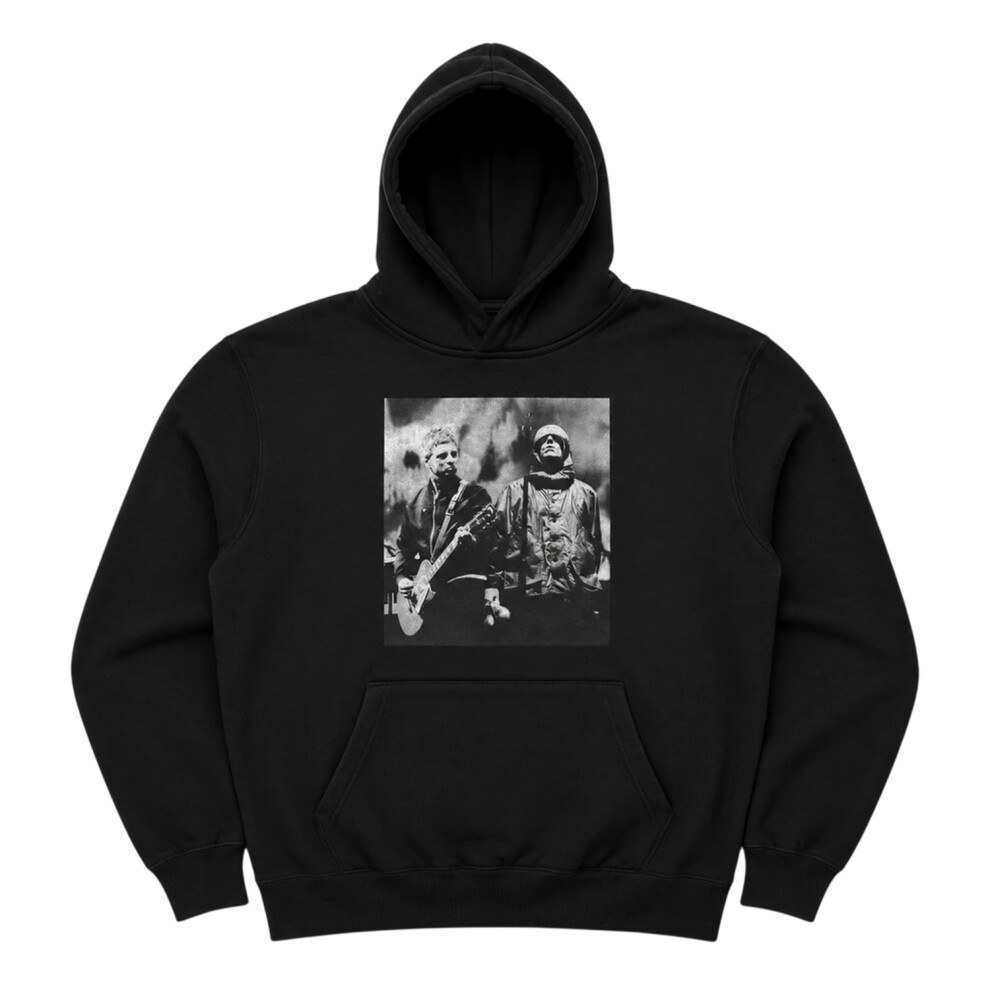 Oasis (M, Black) Unisex Adult Live Photo Hoodie