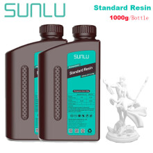 SUNLU Résine 3D ABS-Like, Blanc, 1kg, Haute Dureté pour Imprimante SLA/DLP/LCD