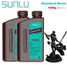 SUNLU Résine 3D ABS-Like, Noir, 405nm UV pour imprimantes SLA/DLP/LCD
