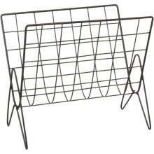 Atmosphera, revisteiro, metal, preto, 35,5x18,5x31,5 cm