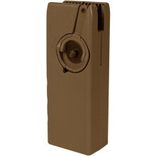 DECHO-C carregador rápido de airsoft M4, manivela, 6mm 1000 rondas, castanho, plástico