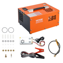 SucceBuy Compresseur d'air PCP Portable, 4500PSI/30Mpa, avec Convertisseur Externe, pour Airgun et Plongeaute