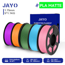 JAYO Filament PLA Mat, 1.75mm, 0.02mm, 100% sans bulle, non toxique, pour imprimante 3D et stylo 3D