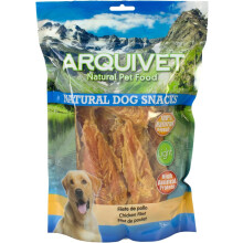 Arquivet, snacks de filete de frango para cães, 1kg, natural e baixo em gordura