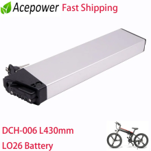 Batterie pour vélo électrique pliable 48V 13.6Ah, modèle DCH-006 430 mm, compatible Samebike