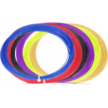 Tbest conjunto de 2 cordas de badminton, 10 m de nylon, 0.72 mm, verde fluorescente, acessório de treino