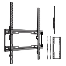Steunmuur TV - MACLEAN - MC-187 - VESA tot 400x400 - 32–75" - Belastbaarheid 45 kg