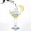 Copo de Gin Tonic personalizado, com nome e imagem, para festas e eventos 1