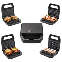 PROMIS 5-in-1 Toaster FORMEA /sandwich cookies nuts waffles doughnuts grill/