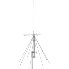SIRIO antena de disco Sd-1300/Uhf, frequência RX 25-1300 MHz, ganho 2,15 dBi, aço inoxidável e alumínio