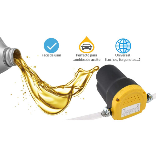 JOMAFA Bomba Extratora de Óleo e Combustível, 12V, 80W, Para Troca de Óleo 1