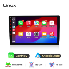 Autoradio sans fil CarPlay et Android Auto, Écran tactile 9 pouces IPS 1280x720, GPS et WiFi pour Renault Duster et Arkana