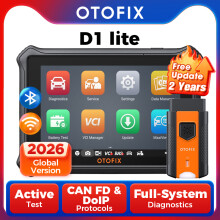 OTOFIX D1 Lite, Scanner Diagnostic Automobile OBD2, Contrôle Bidirectionnel, Android 9.0, 64 Go, 38+ Fonctions de Réinitialisation