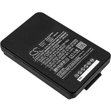 Bateria de 500 mAh, 3,6 V, Ni-MH, preto, compatível com Autec LK Neo, substitui MHM03 e R0BATT00E11A0