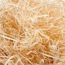 Virutas de madeira para decoração, 1 kg, cor natural, para preenchimento de cestas e embrulhar presentes