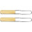 ECD Germany grelha de churrasco retangular em aço inoxidável 67 x 40 cm com 2 pegas de madeira 6