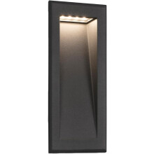 Faro Barcelona SOUN 105, lâmpada de embutir, cinzento escuro
