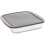 Five Simply Smart, prato quadrado de silicone, 22 cm, cinzento 1