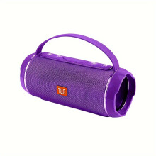 TG116C Enceinte Bluetooth Portable Sans Fil, Format Cube, Violet