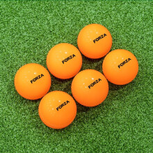 FORTRESS Kwik, conjunto de 6 bolas de cricket, plástico ultradurável, laranja ou rosa, infantil