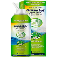 ALMIRALL Rinastel Spray de Aloe Vera e Camomila, 125 ml, para descongestão nasal rápida