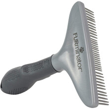 FURminator pente de rastrilo para cães e gatos de pelo longo, escova para evitar nós