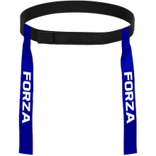Conjunto de cintos de rugby com 20 etiquetas impermeáveis em PVC, azul, tamanho único