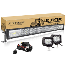 Offroad LED-lichtbalk, 32 inch, 405W met 2x36W werklampen, zwart, voor auto en 4x4
