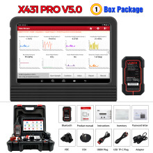 Launch X431 PRO V 5.0, OBD2-scanner, bidirectionele diagnose, ECU-codering, CANFD en DOIP ondersteuning