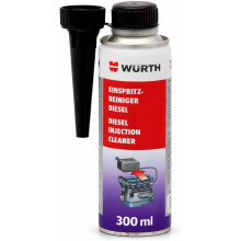 Würth Limpador de Injeção Diesel, 300 ml, Aditivo para Limpeza de Injetores e Manutenção do Motor