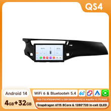Hizpo Autoradio Android 13, 8 cœurs 4G 32G, GPS, Carplay et Android Auto, pour Citroën C3 DS3 2010-2016